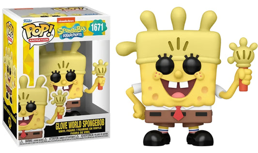 Funko Pop! Animation: 1671 - Spongebob - Glove World Spongebob (2025)