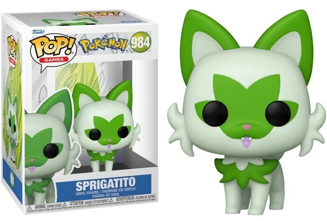 Funko Pop! Games 984 - Pokemon - Sprigatito (2024) EMEA