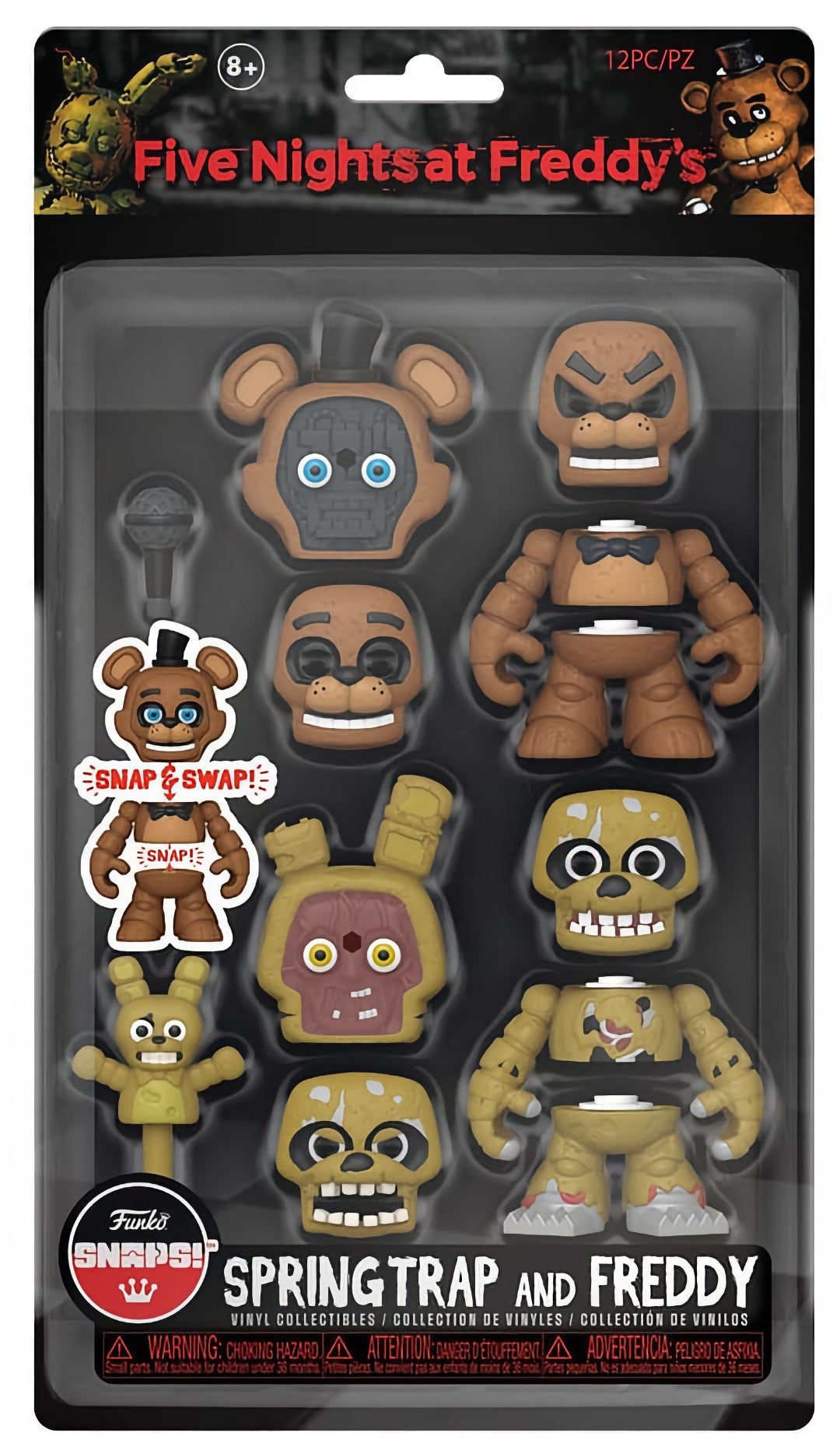 Funko Snaps! - Five Nights at Freddy's - Springtrap and Freddy (2022) 9cm