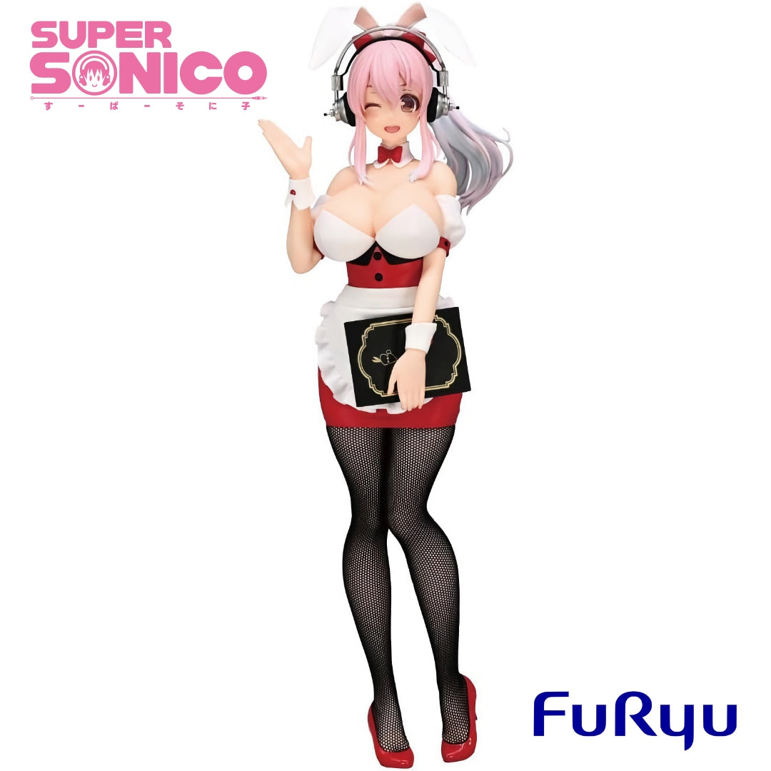 Furyu - Super Sonico (BiCute Bunnies) Waitress Ver. (28cm)