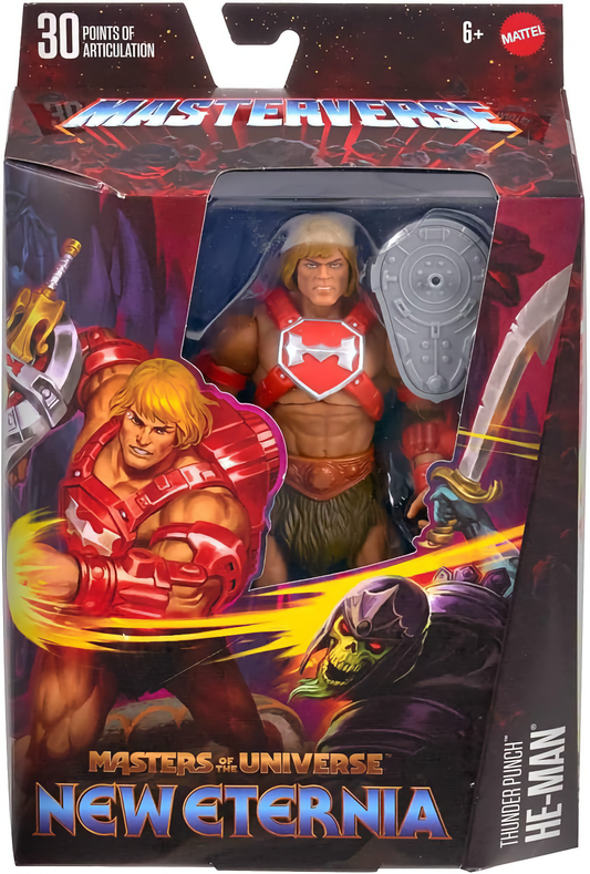 Mattel Masterverse - Masters Of The Universe - (Wave: 13 - 2024) Thunder Punch He-Man (New Eternia)