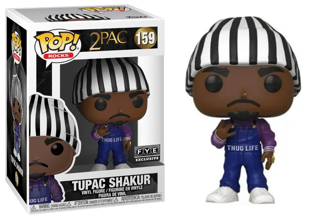 Funko Pop! Rocks 159 - 2Pac - Tupac Shakur (2019) FYE Exclusive