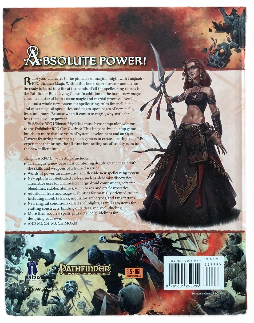 Paizo - Pathfinder RPG - Ultimate Magic (Second Printing 2012)
