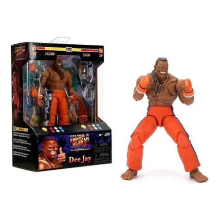 Jada Toys - Ultra Street Fighter II: The Final Challengers - Action Figure  1/12 - Dee Jay (15cm)