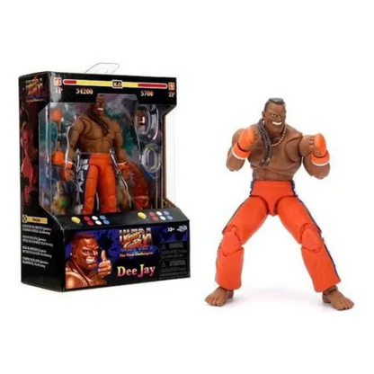 Jada Toys - Ultra Street Fighter II: The Final Challengers - Action Figure  1/12 - Dee Jay (15cm)