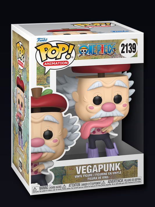 Funko POP! Animation 2139 One Piece Vegapunk box dark 3:4 product photo