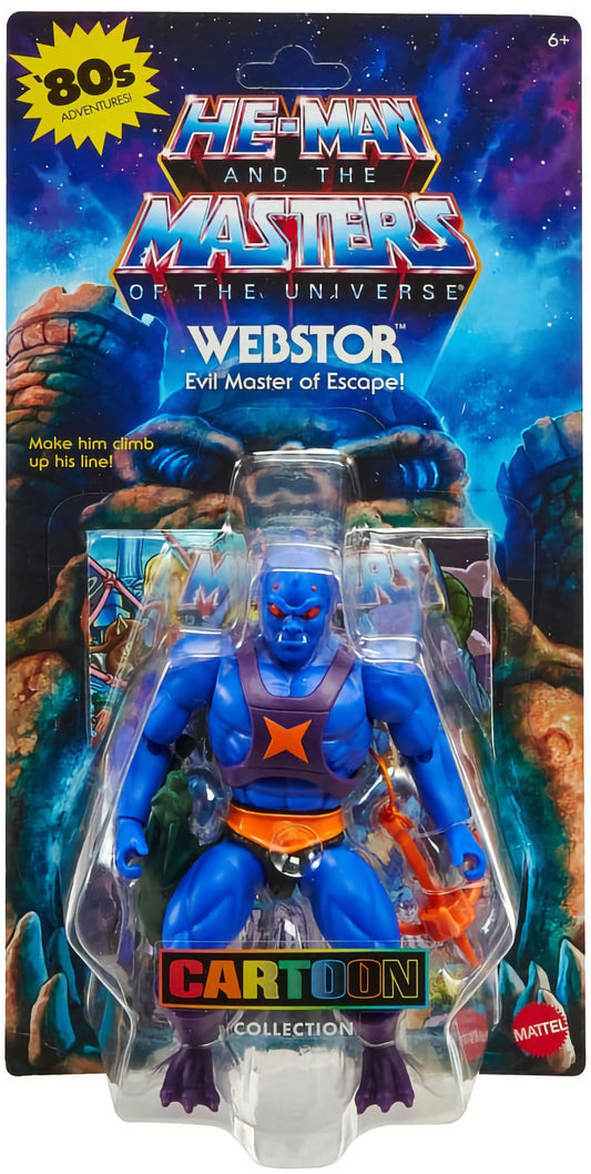 Mattel - Masters Of The Universe Origins - (Wave: 19 - 2024) Webstor (Cartoon Collection)