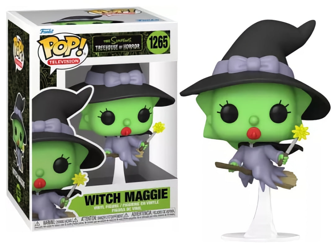 Funko Pop! Television: 1265 - The Simpsons Treehouse of Horror - Witch Maggie (2023)