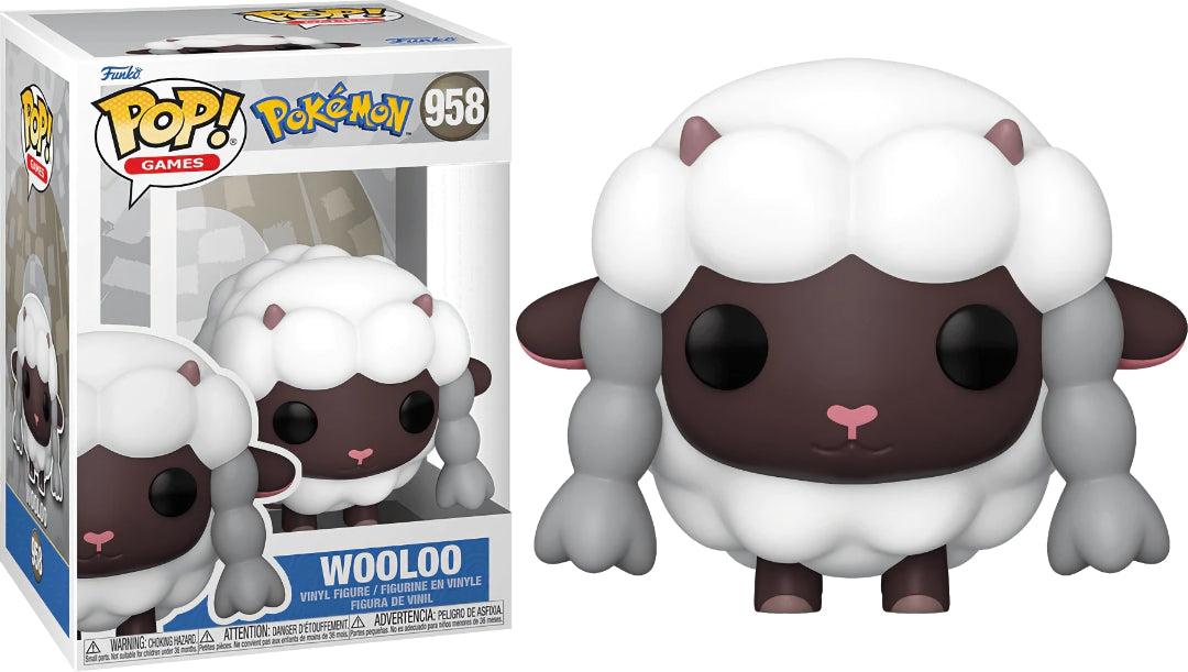Funko Pop! Games 956 - Pokemon - Wooloo (2023) (EMEA)