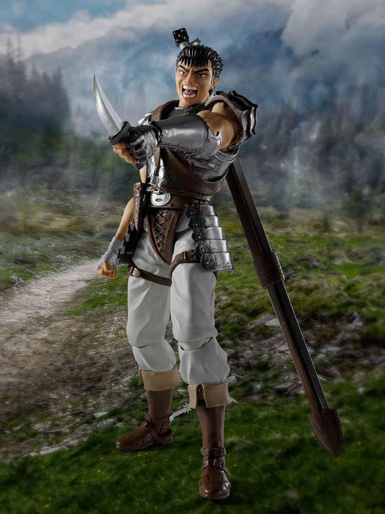 Bandai Tamashii Nations - S.H. Figuarts - Berserk  - Guts (The Band of the Hawk  Ver. 14cm)