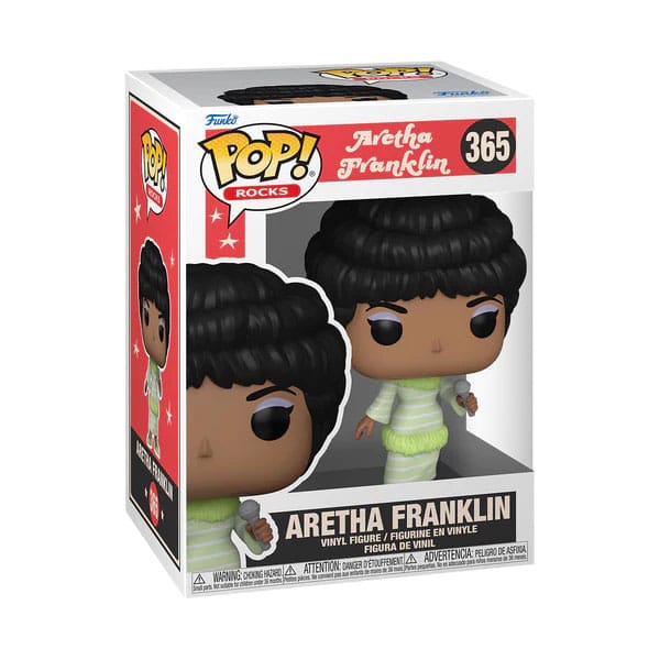 Funko Pop! Rocks 365 - Aretha Franklin - Aretha Franklin (Green Dress) (2023)