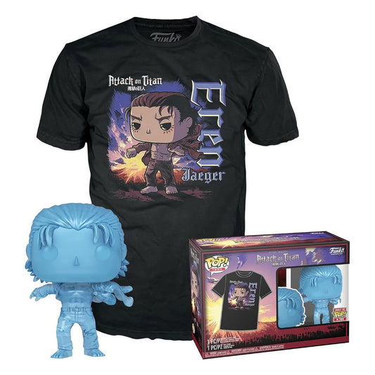 Funko Pop! & Tee - Animation 1321 - Attack on Titan - Eren Jager