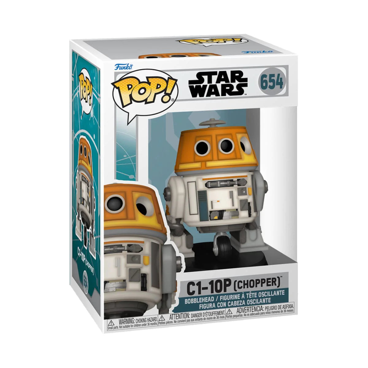 Funko Pop! Star Wars 654 - Ahsoka - C1-10P (Chopper) (2023)