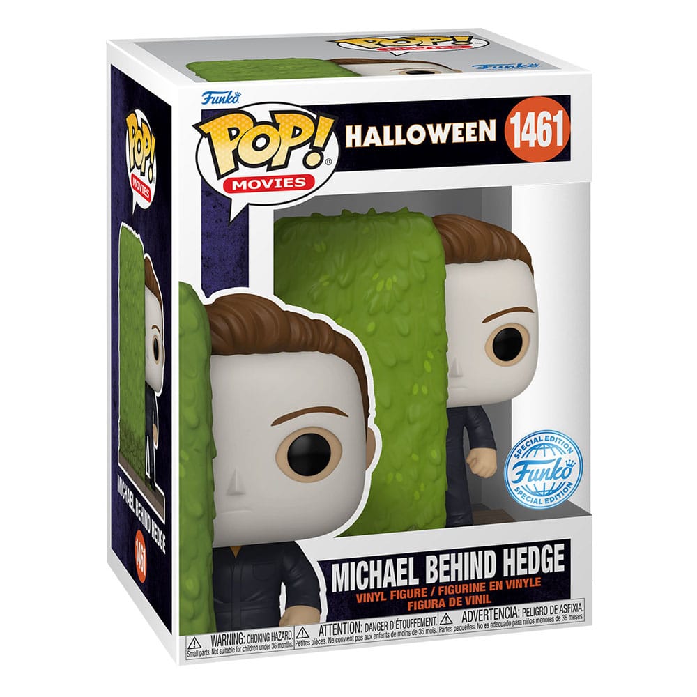 Funko Pop! Movies: 1461 - Halloween - Michael Behind Hedge (2023) Special Edition