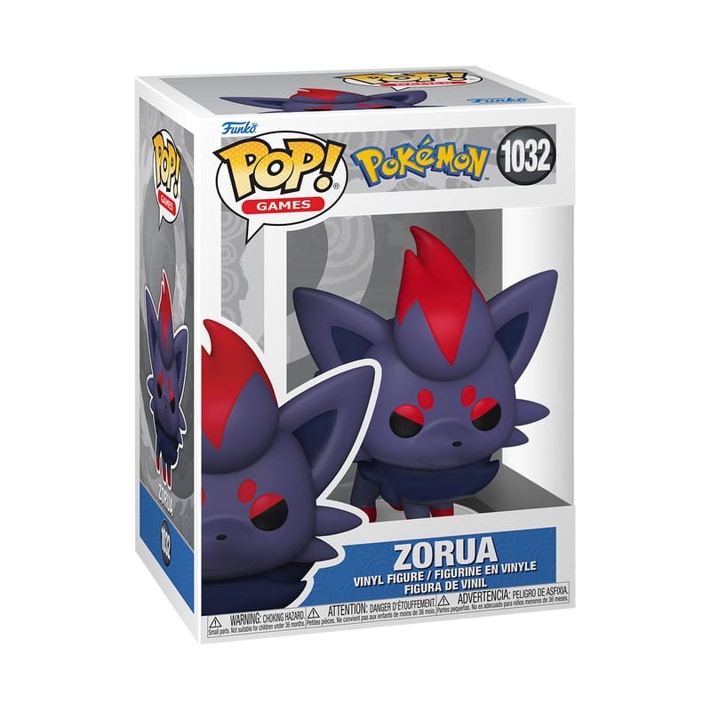Funko Pop! Games: 1032 - Pokemon - Zorua (2024)