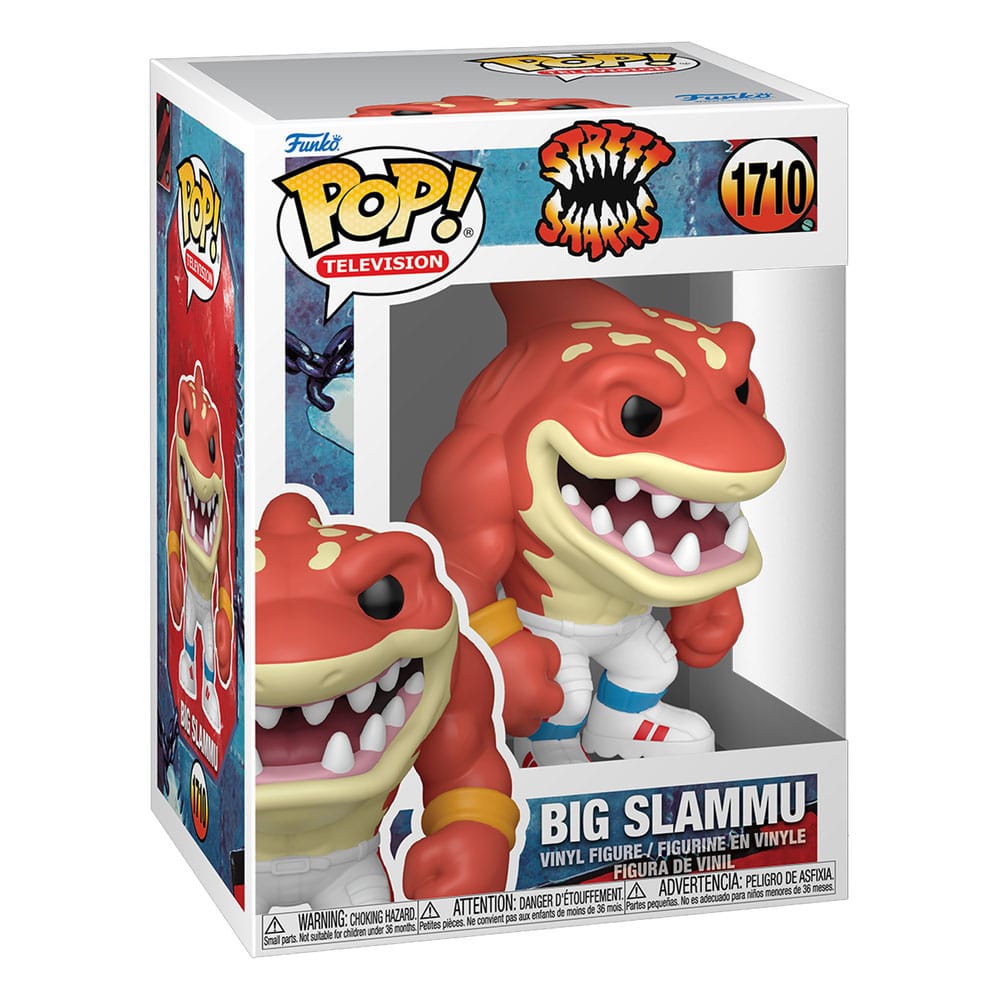 Funko Pop! Television: 1710 - Street Sharks - Big Slammu (2025)