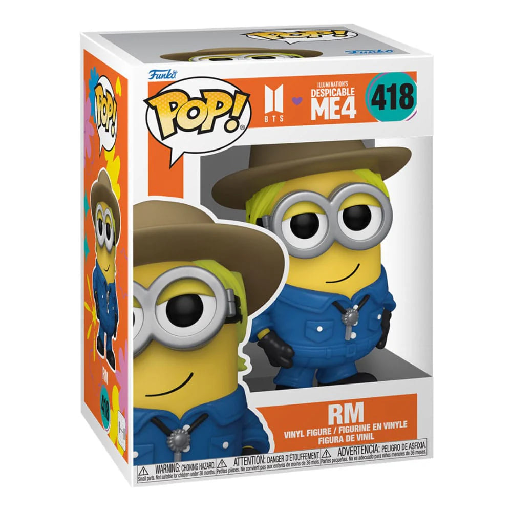 Funko Pop! Rocks 418 - Despicable Me 4 / BTS - RM (2024)