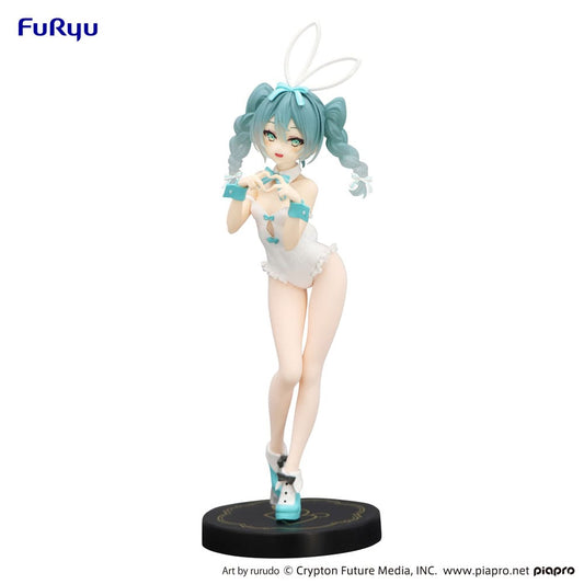 Furyu -  Hatsune Miku (BiCute Bunnies) - Hatsune Miku Rurudo White Color Ver. (28cm)