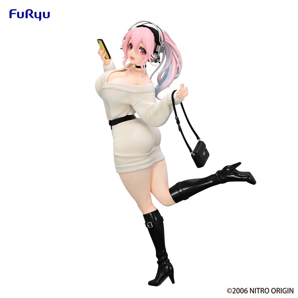 Furyu - Super Sonico - Trio-Try-It - Winter Memories Ver. (21cm)