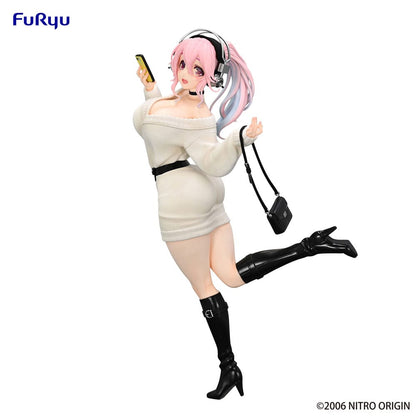 Furyu - Super Sonico - Trio-Try-It - Winter Memories Ver. (21cm)