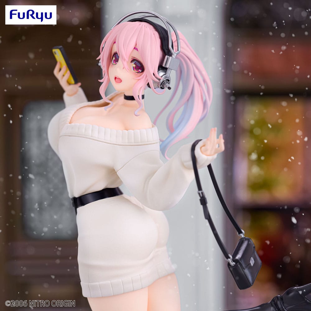 Furyu - Super Sonico - Trio-Try-It - Winter Memories Ver. (21cm)