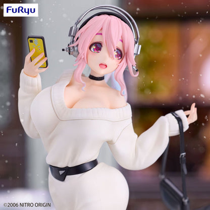Furyu - Super Sonico - Trio-Try-It - Winter Memories Ver. (21cm)