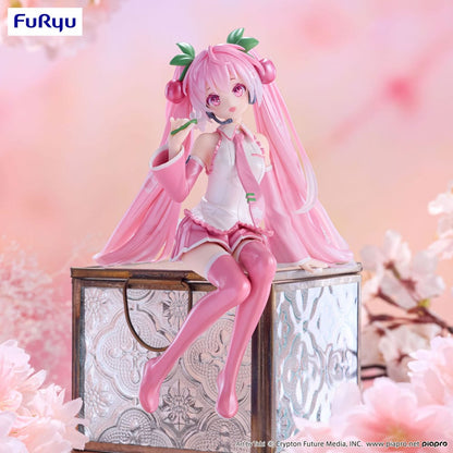 Furyu - Hatsune Miku (Noodle Stopper) - Sakura Miku 2024 Pearl Color Ver. (15cm)