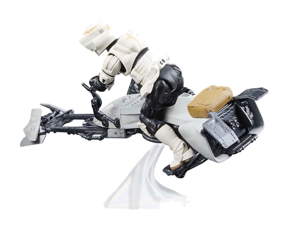 Hasbro - The Vintage Collection - The Mandalorian - Speeder Bike with Scout Trooper and Grogu (2023)