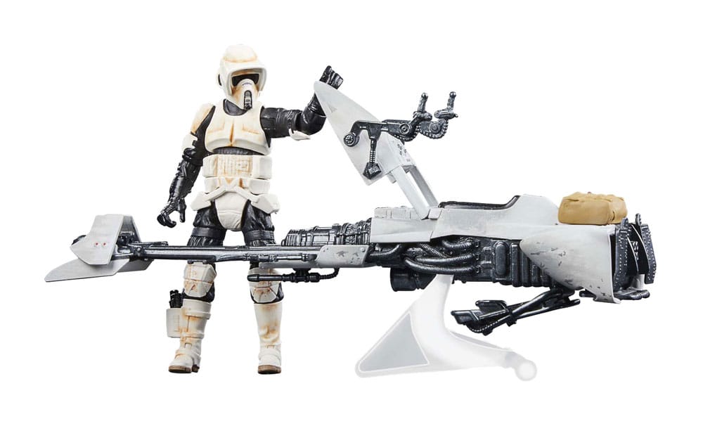 Hasbro - The Vintage Collection - The Mandalorian - Speeder Bike with Scout Trooper and Grogu (2023)
