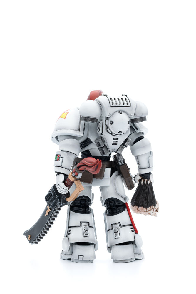 Joy Toy - Warhammer 40K - White Scars Assault Intercessors - Sergeant Tsendbaatar (12cm)