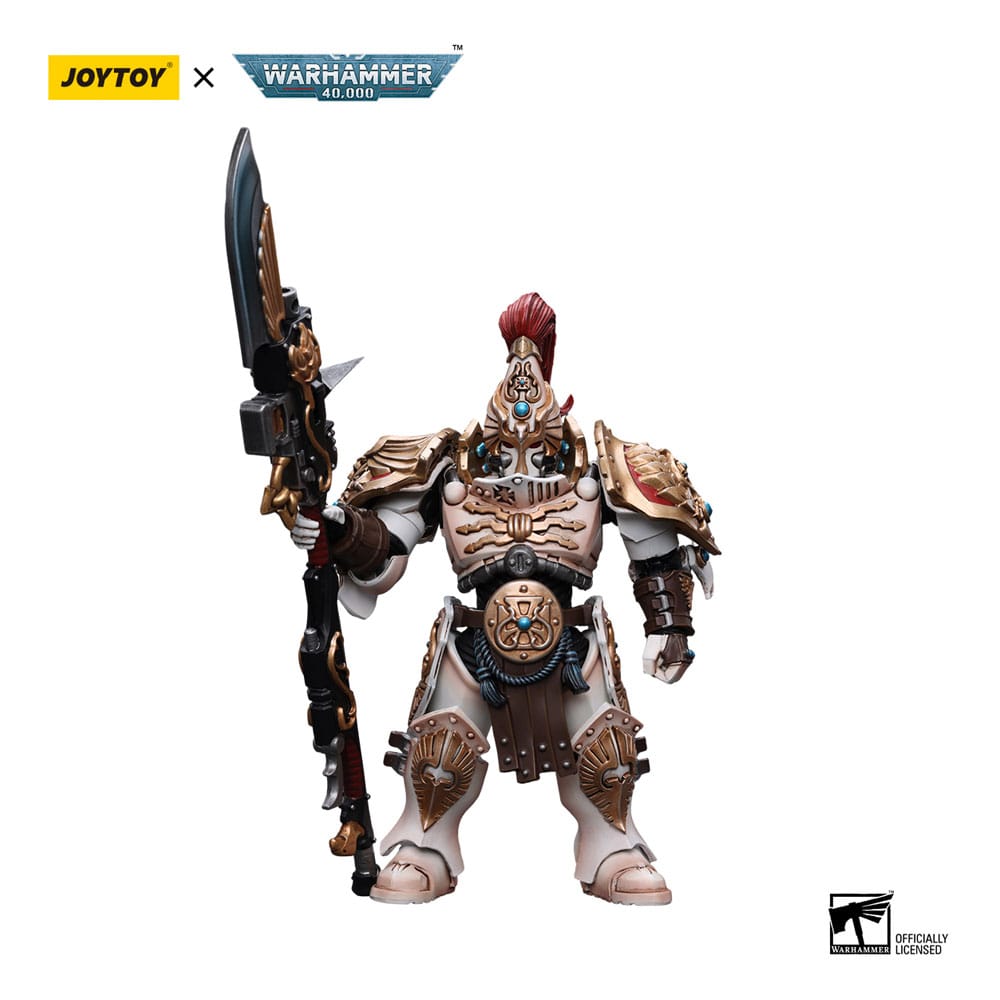 Joy Toy - Warhammer 40K - Adeptus Custodes Solar Watch - Custodian Guard with Guardian Spear (12cm)