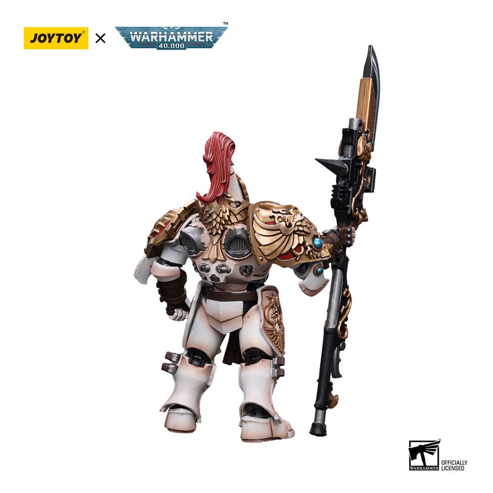 Joy Toy - Warhammer 40K - Adeptus Custodes Solar Watch - Custodian Guard with Guardian Spear (12cm)