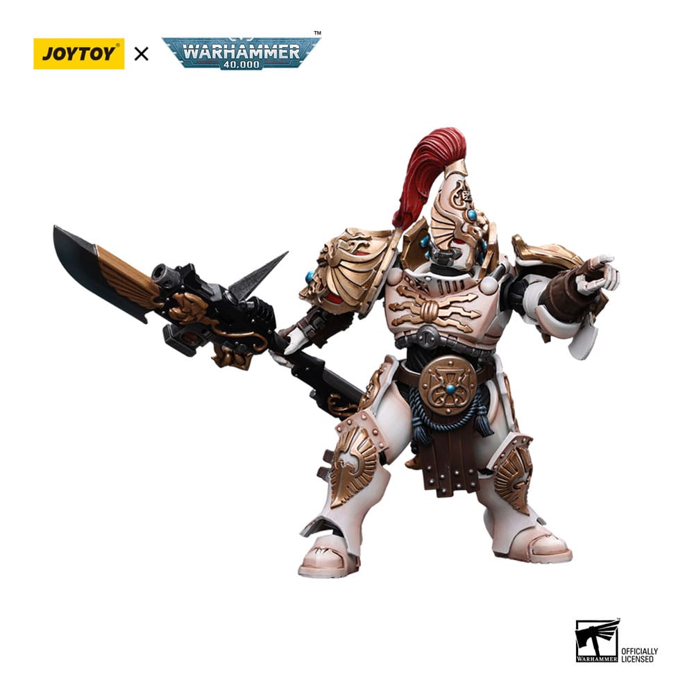 Joy Toy - Warhammer 40K - Adeptus Custodes Solar Watch - Custodian Guard with Guardian Spear (12cm)