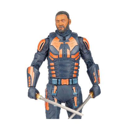 McFarlane Toys - DC Multiverse - Bloodsport (Unmasked) (18cm) + (Build an Action figure - King Shark)