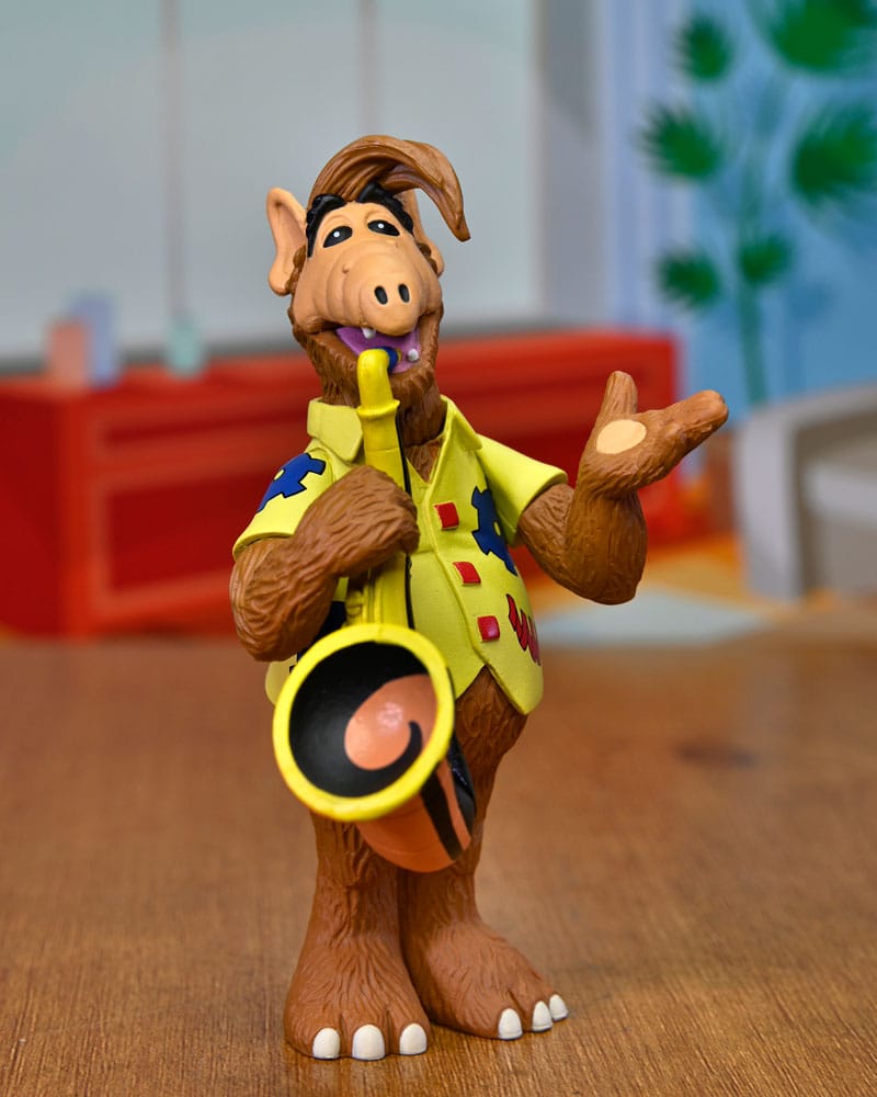 Neca - ALF - Action Figure - Gordon Shumway with Saxophone (15 cm)