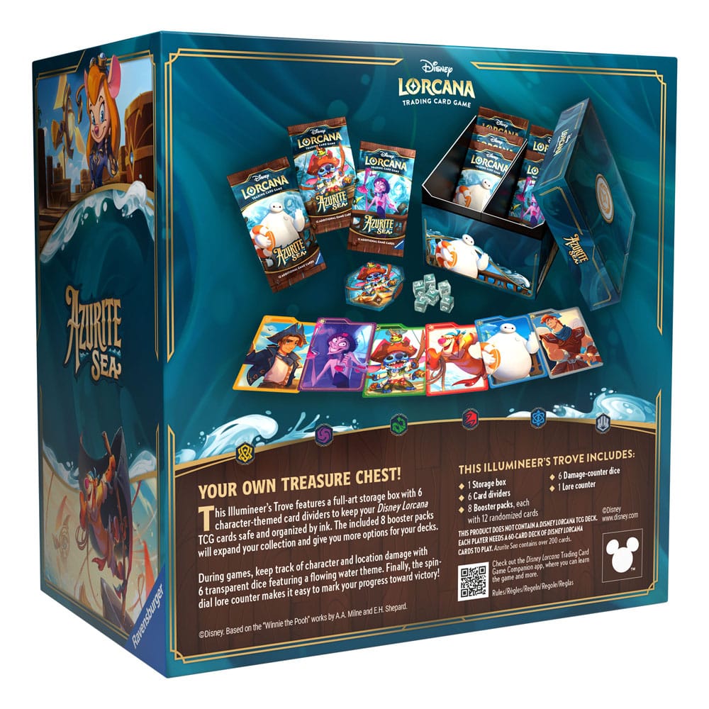 Ravensburger - Disney Lorcana TCG - Azurite Sea - llumineer's Trove