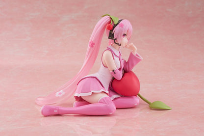 Taito - Hatsune Miku - Sakura Miku (Cherry Cushion Ver. 13cm)