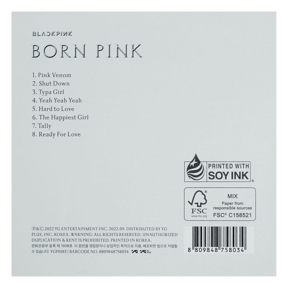 YG Entertainment - Blackpink - Born Pink - KiT Album Premium