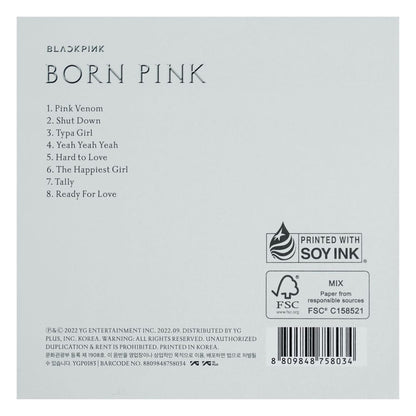 YG Entertainment - Blackpink - Born Pink - KiT Album Premium