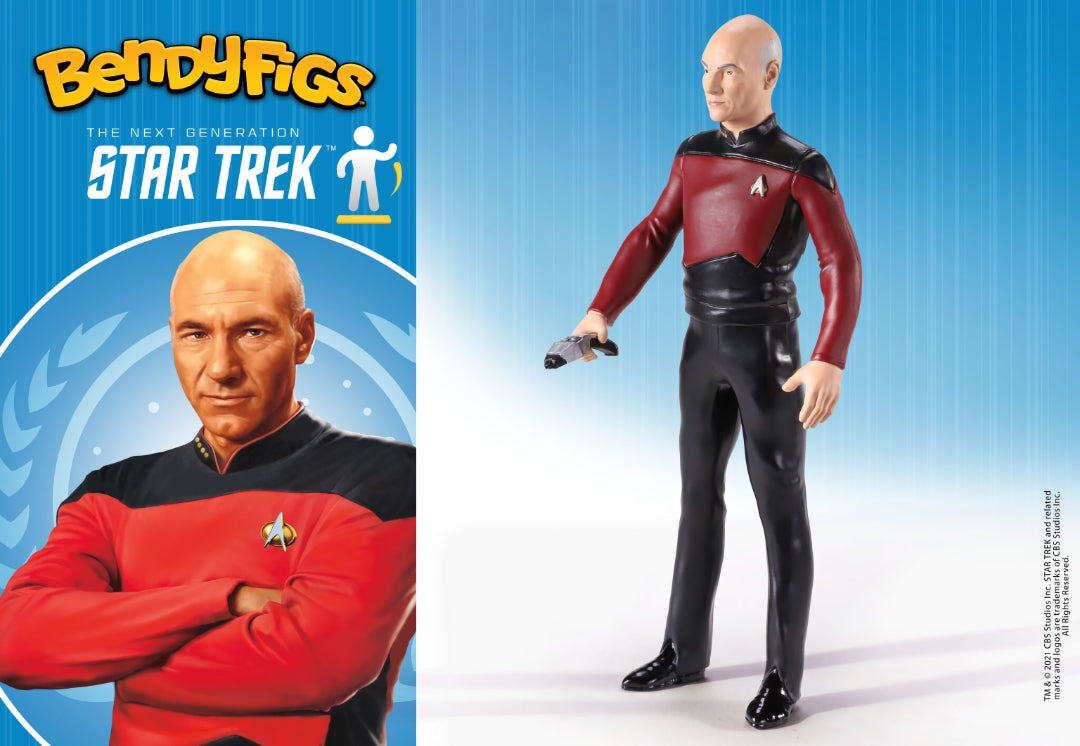 Bendyfigs - Star Trek - Next Generation - Capt. Picard (2021) SVV-Schatzoekers