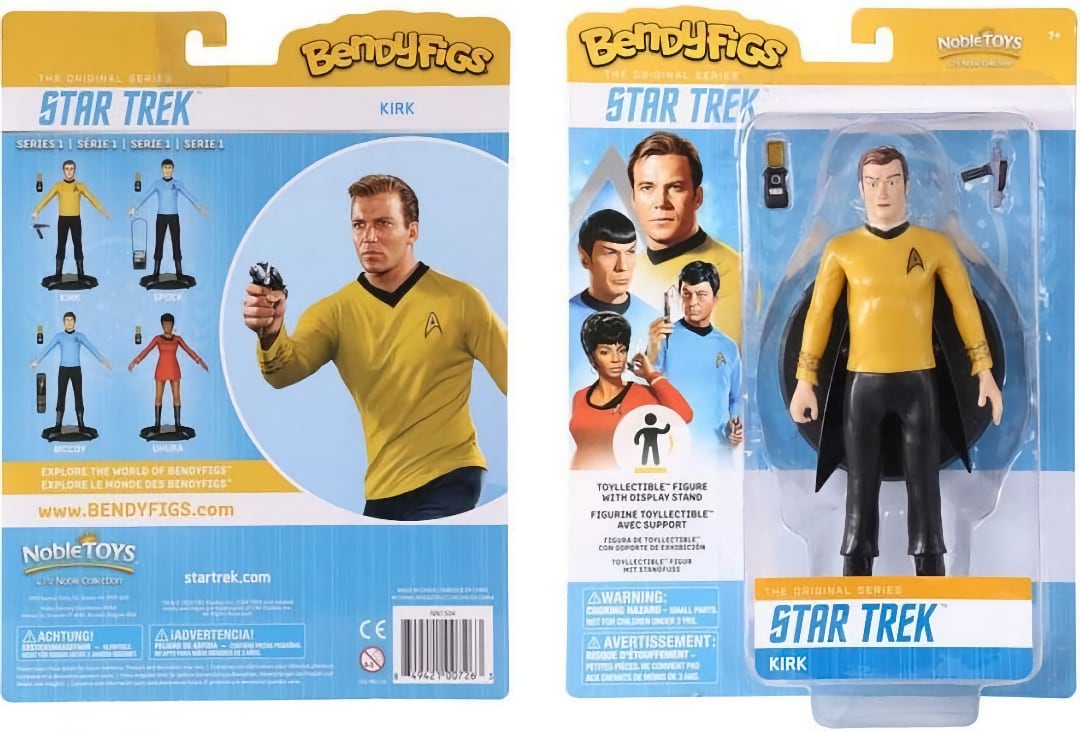 Bendyfigs - Star Trek - The Original Series - Capt. Kirk (2021) SVV-Schatzoekers