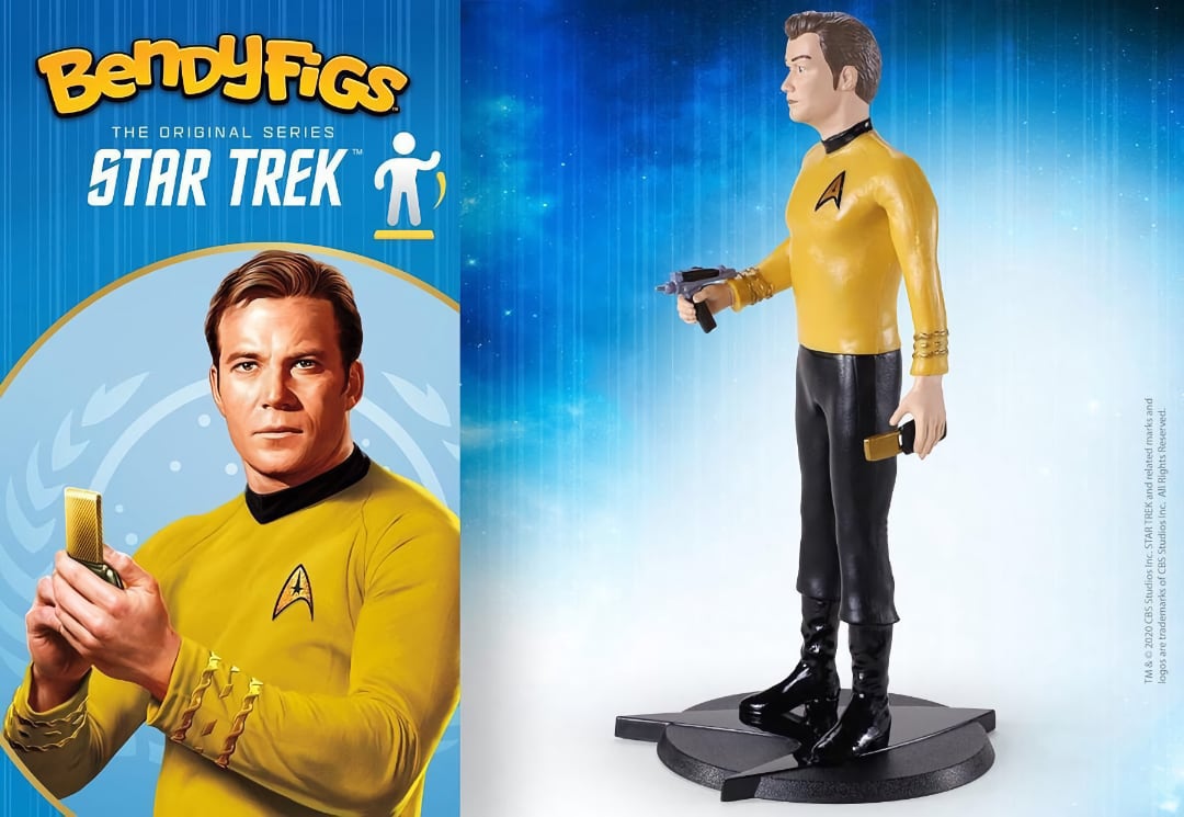 Bendyfigs - Star Trek - The Original Series - Capt. Kirk (2021) SVV-Schatzoekers