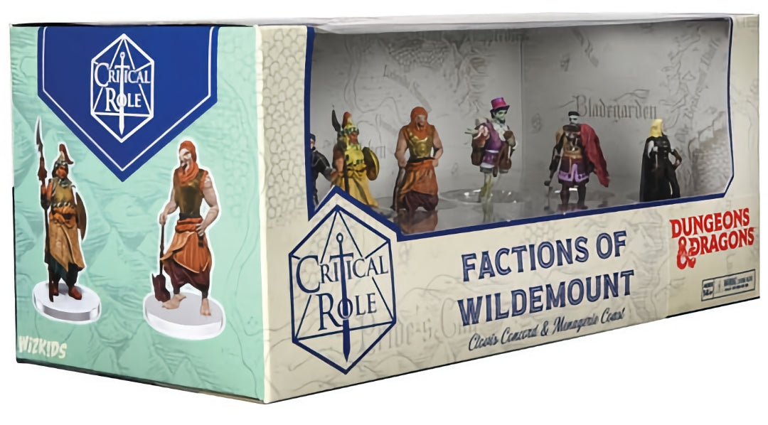 Critical Role - Miniatures Clovis Concord & Menagerie Coast Box Set (Pre-Painted) SVV-Schatzoekers