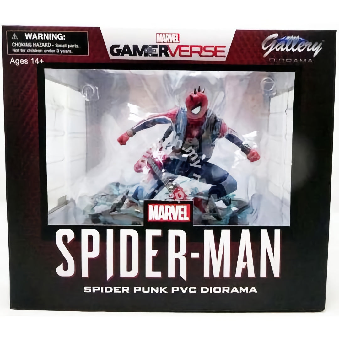 Diamond Select Toys - Marvel Spider-Man - Spider-Punk Diorama (18cm) SVV-Schatzoekers