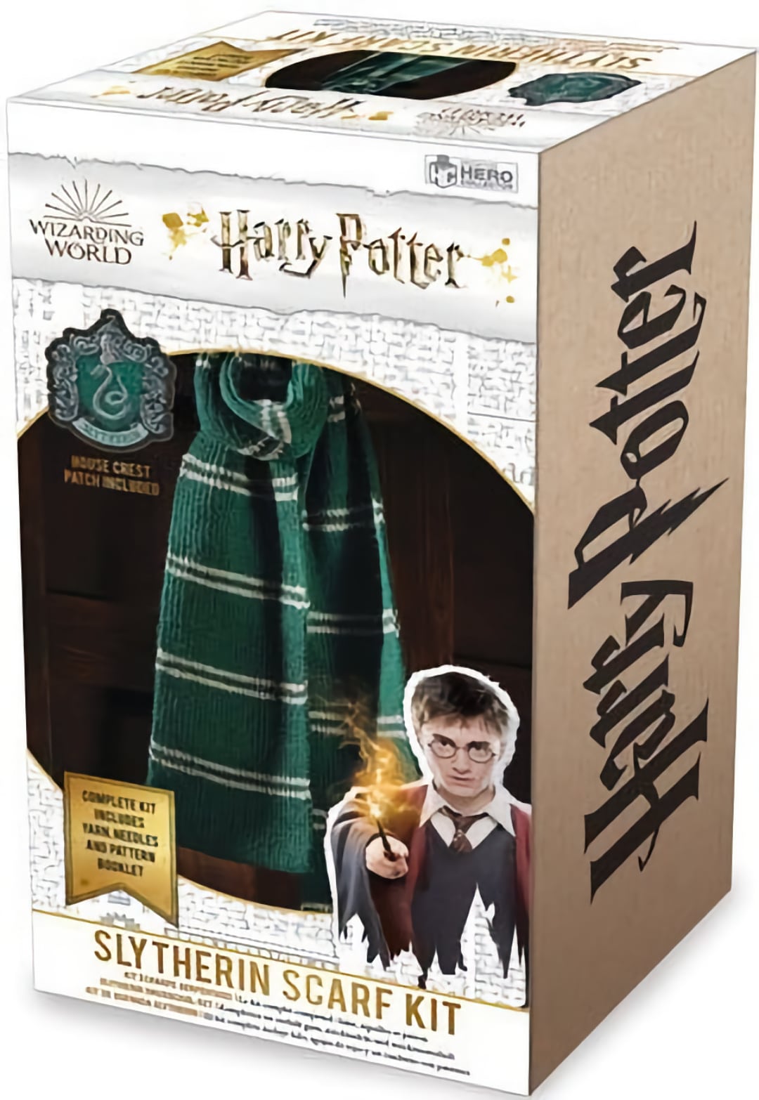 Eaglemoss - Harry Potter Brei Pakket - Maak Je Eigen Slytherin Sjaal SVV-Schatzoekers