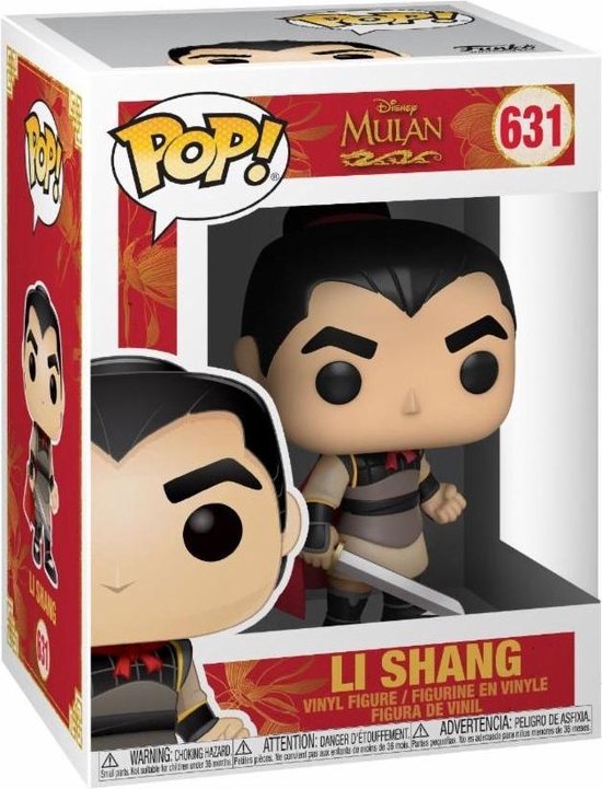 Funko Pop! 631 Disney - Mulan - Li Shang (2019) SVV-Schatzoekers