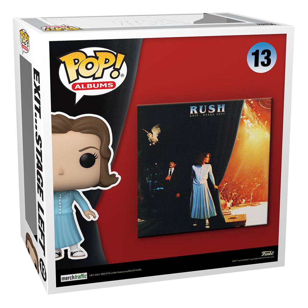 Funko Pop! Albums 13 - Rush - Exit...Stage Left (2022) SVV-Schatzoekers