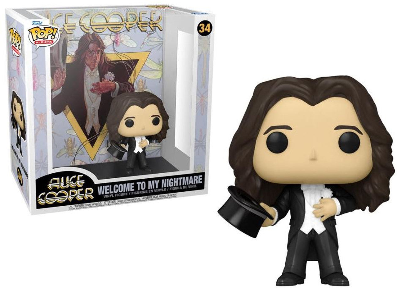 Funko Pop! Albums 34 - Alice Cooper - Welcome To My Nightmare (2022) SVV-Schatzoekers
