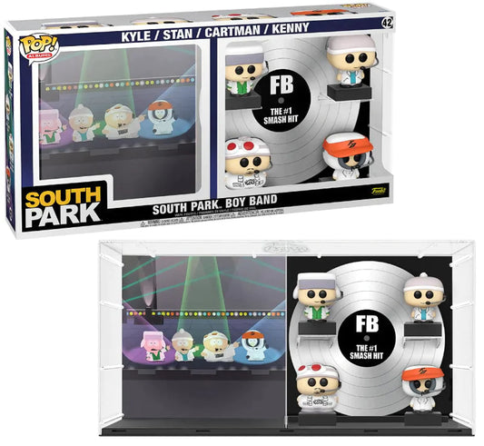 Funko Pop! Albums 42 - Southpark - Boyband - DeLuxe 4 Pack (2022) SVV-Schatzoekers