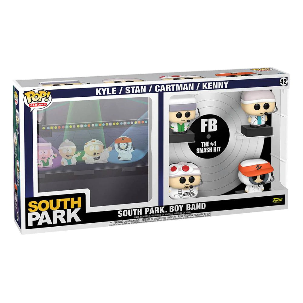 Funko Pop! Albums 42 - Southpark - Boyband - DeLuxe 4 Pack (2022) SVV-Schatzoekers